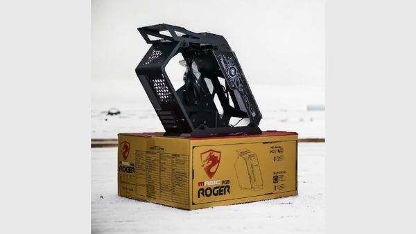 Thùng máy Case Magic Roger RGB không đi kèm sẵn quạt
