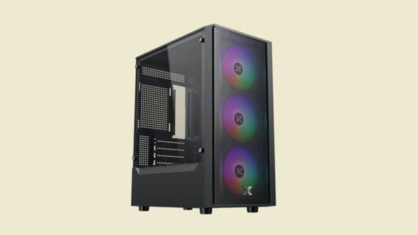 Thùng máy Case Xigmatek DUO X 3F ATX - Black