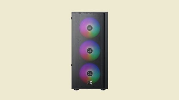Thùng máy Case Xigmatek MYX 3F - Black được trang bị các khe cắm ổ cứng đủ để đáp ứng nhu cầu lưu trữ cơ bản