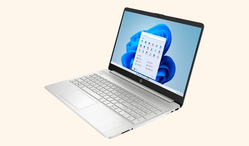 Laptop HP được thiết kế gọn nhẹ, thanh lịch