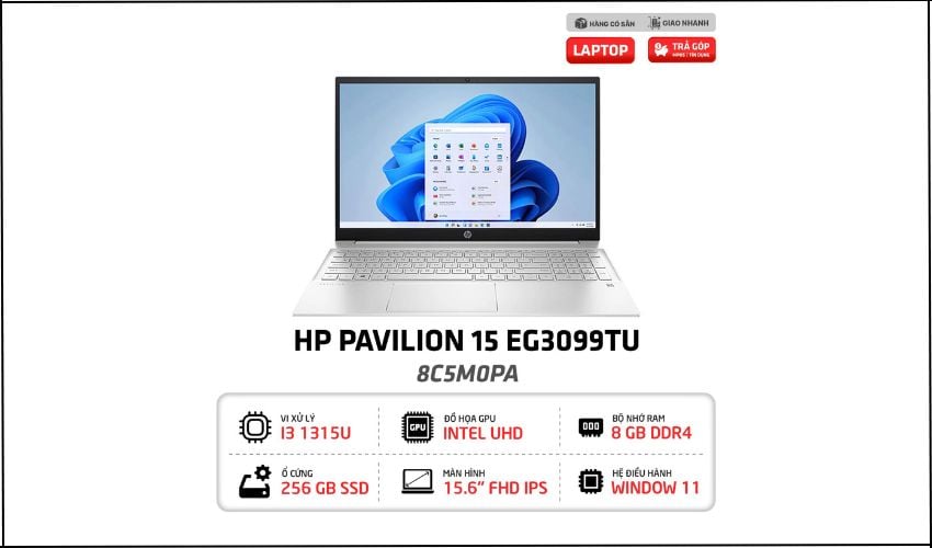 Laptop HP Pavilion 15 EG3099TU - 8C5M0PA