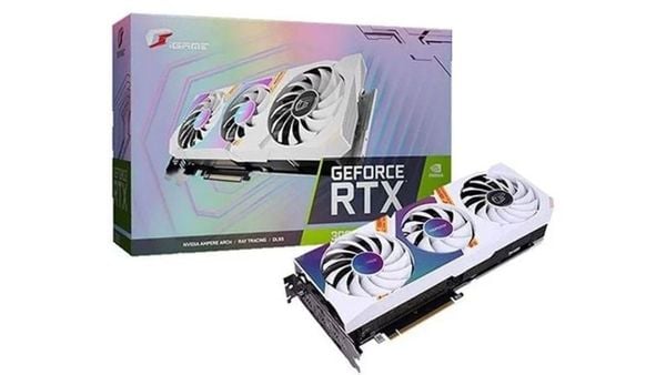 Colorful iGame RTX 3060 Ultra White – sắc trắng tinh tế, hiệu suất ấn tượng cho game thủ đam mê!