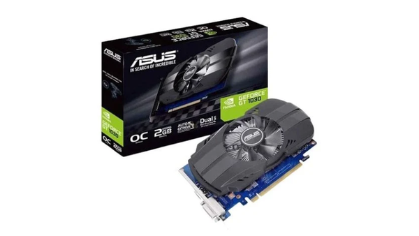 VGA ASUS GT 1030 2GB GDDR5 Phoenix OC Edition có thiết kế nhỏ gọn