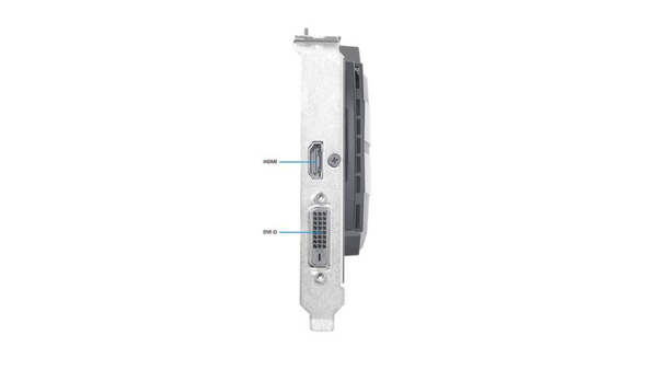 Các cổng kết nối của VGA ASUS GT 1030 2GB GDDR5 Phoenix OC Edition
