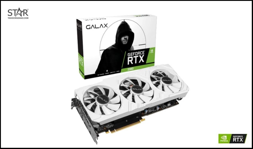 VGA Galax RTX 2080 8GB GDDR6 EXOC White OC