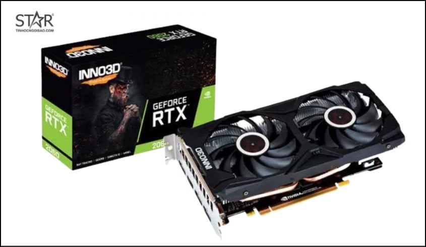 VGA INNO3D RTX 2060 OC X2 6GB GDDR6 (GF-RTX 2060 GAMING OC X2)