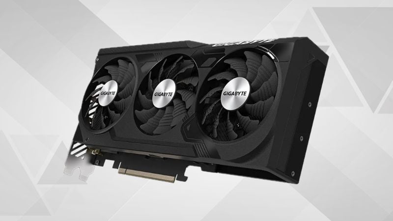 Card màn hình VGA Gigabyte RTX 4070 Windforce OC 12GB trang bị chip GeForce RTX™ 4070 và bộ nhớ 12GB GDDR6X