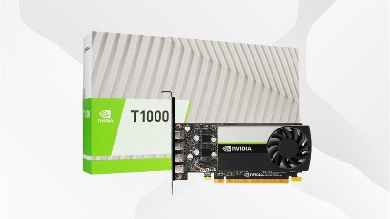 Card màn hình VGA NVIDIA Quadro Leadtek T1000 xử lý mượt mà các tác vụ đòi hỏi hiệu năng cao