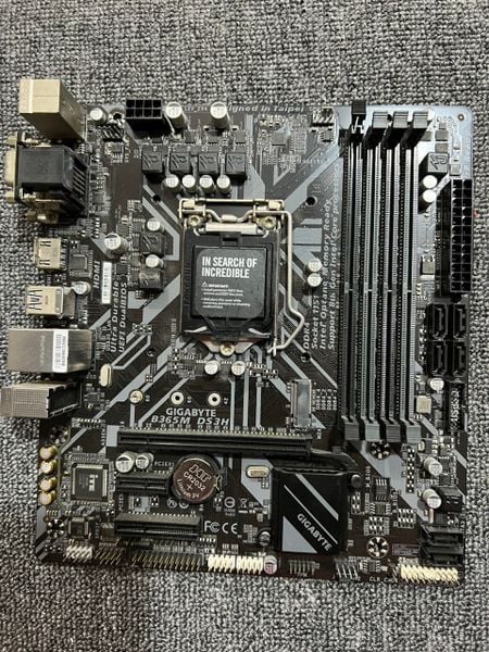 Gigabyte B365M DS3H (LGA1151/Intel/Micro ATX/USB 3.1 Gen 1 (USB3.0) Type A/ DDR4/Motherboard