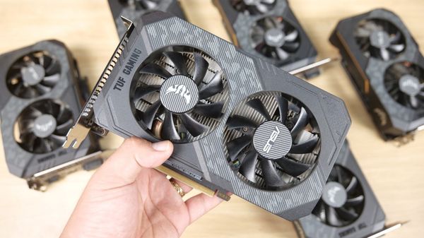 中古】ASUS NVIDIA GeForce GTX 1650 SUPER 搭載 デュアルファンモデル