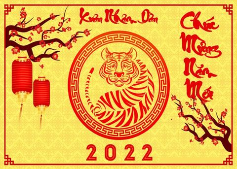 Chúc Mừng Năm Mới Nhâm Dần 2022 - Viện đào tạo Vinacontrol