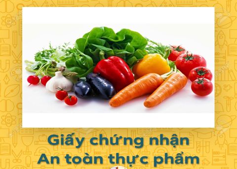 Chứng nhận vệ sinh an toàn thực phẩm – Viện Vinacontrol