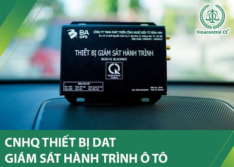 Chứng nhận hợp quy thiết bị giám sát thực hành ô tô DAT | Chú ý