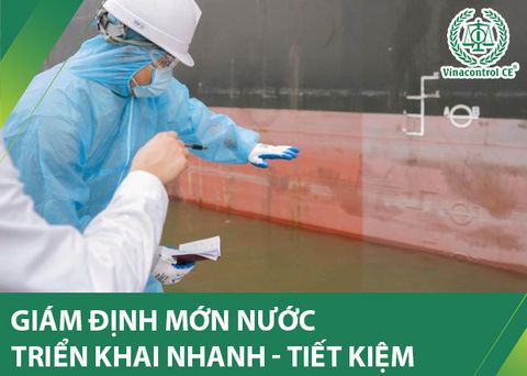 Giám định mớn nước | Triển khai nhanh – Tiết kiệm