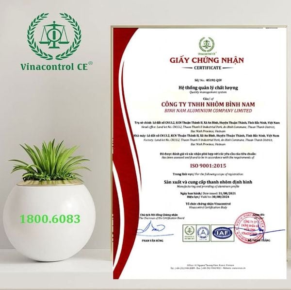 Vinacontrol CE hỗ trợ doanh nghiệp chứng nhận ISO tại Bắc Ninh