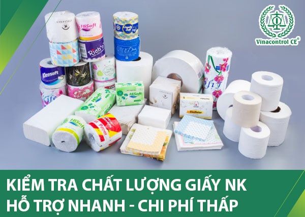 Khăn giấy nhập khẩu cần phải được tiến hành kiểm tra chất lượng phù hợp với QCVN 09:2015/BCT