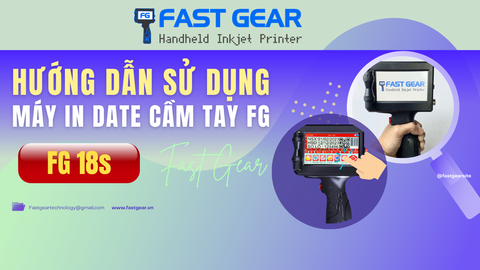 Hướng dẫn sử dụng máy in date cầm tay mini FG 18s
