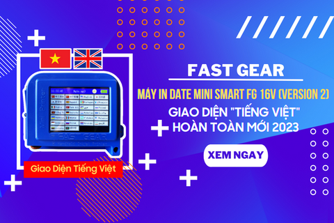 ✅[10+] NÂNG CẤP ĐÁNG TIỀN TRÊN MÁY IN DATE CẦM TAY MINI SMART FG 16V (25 NGÔN NGỮ - CÓ TIẾNG VIỆT)