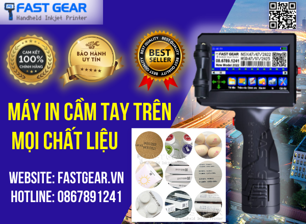 Máy in cầm tay trên mọi chất liệu siêu tiết kiệm chỉ 13đ/bản in
