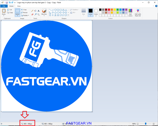 hướng dẫn in hình ảnh logo trên máy in phun date cầm tay