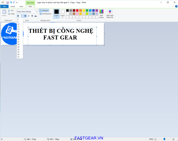 hướng dẫn in hình ảnh logo trên máy in phun date cầm tay