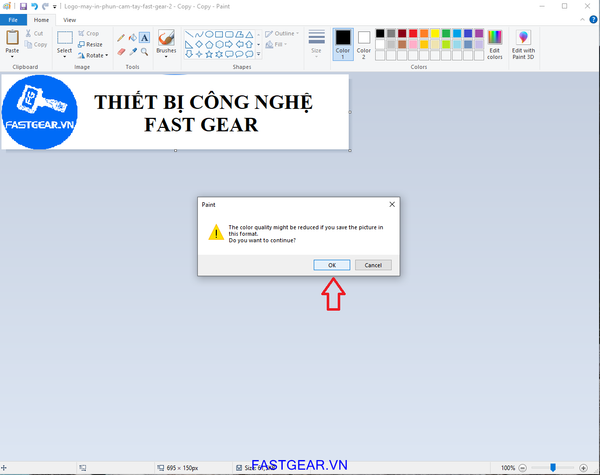hướng dẫn in hình ảnh logo trên máy in phun date cầm tay