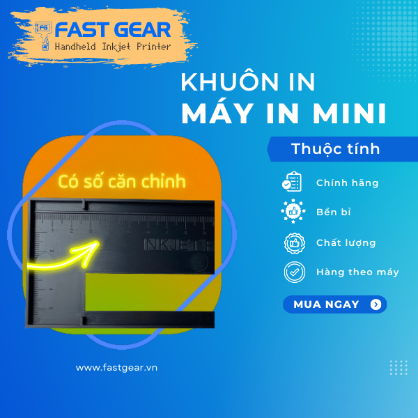 Khuôn in máy in date cầm tay mini