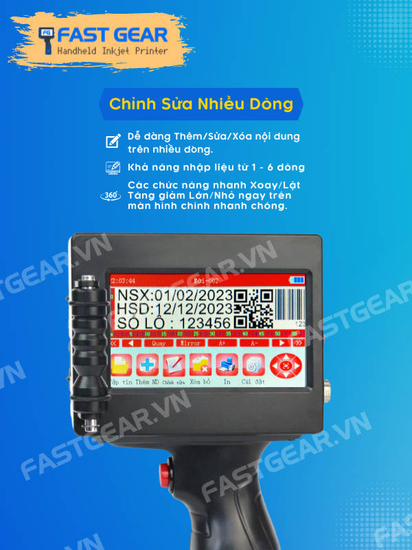 máy in date cầm tay fg 18s