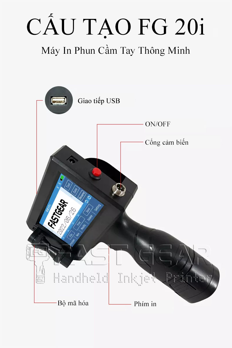 máy in date cầm tay fg 20i