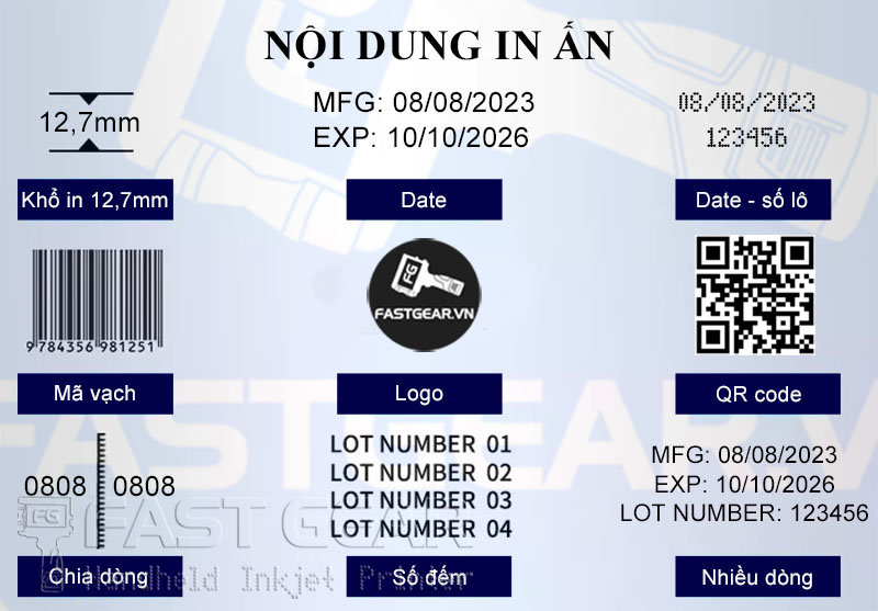 máy in date cầm tay fg 20i
