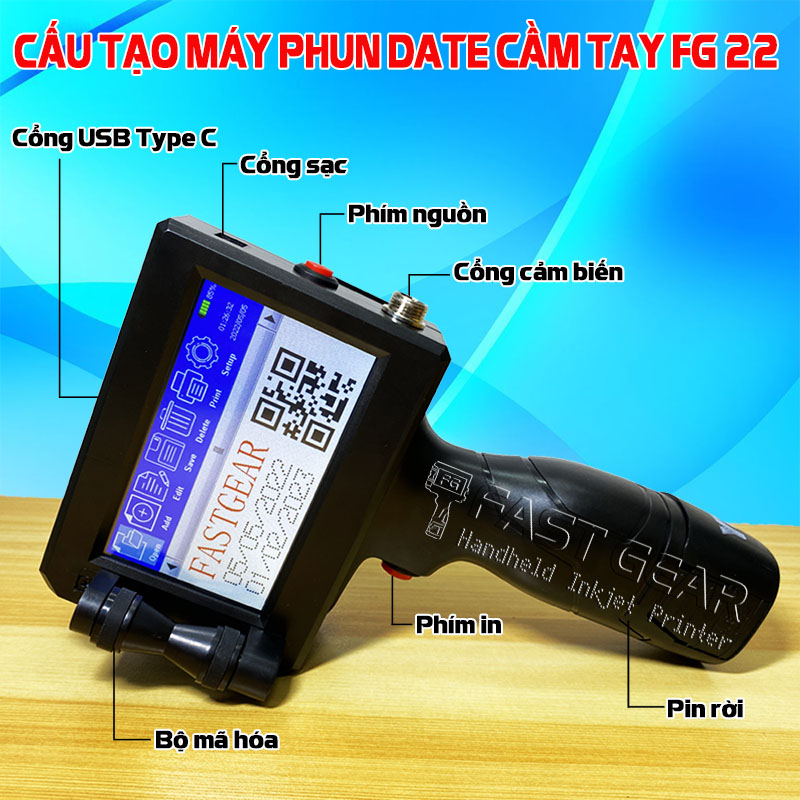 máy in date cầm tay fg 22