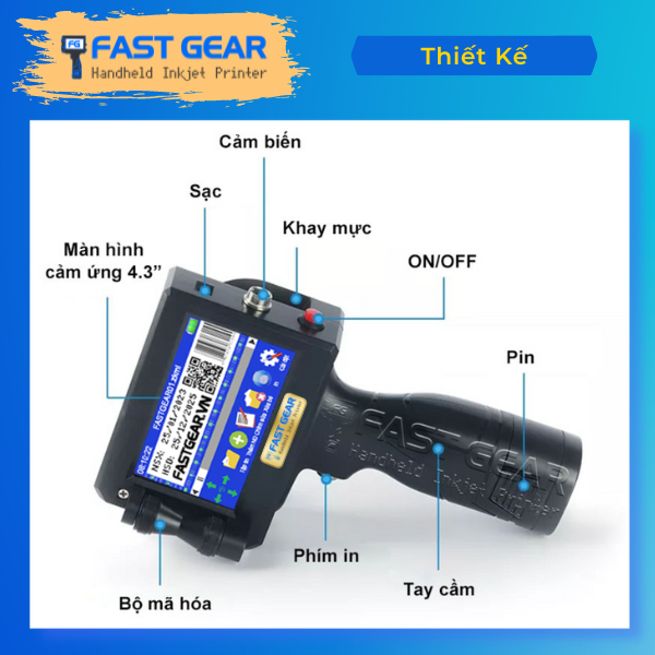 máy in date cầm tay fg 22 pro