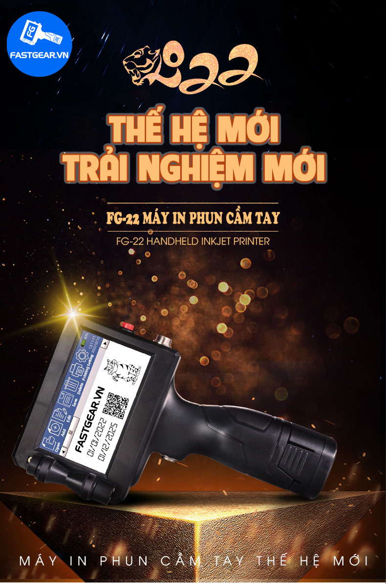 Máy in date cầm tay FG 22
