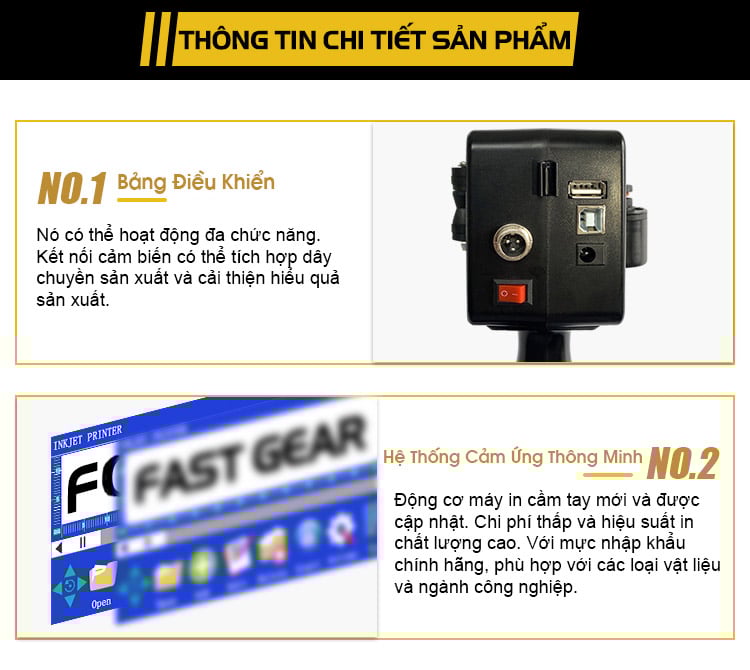 Máy in date cầm tay FG 26 tiếng việt
