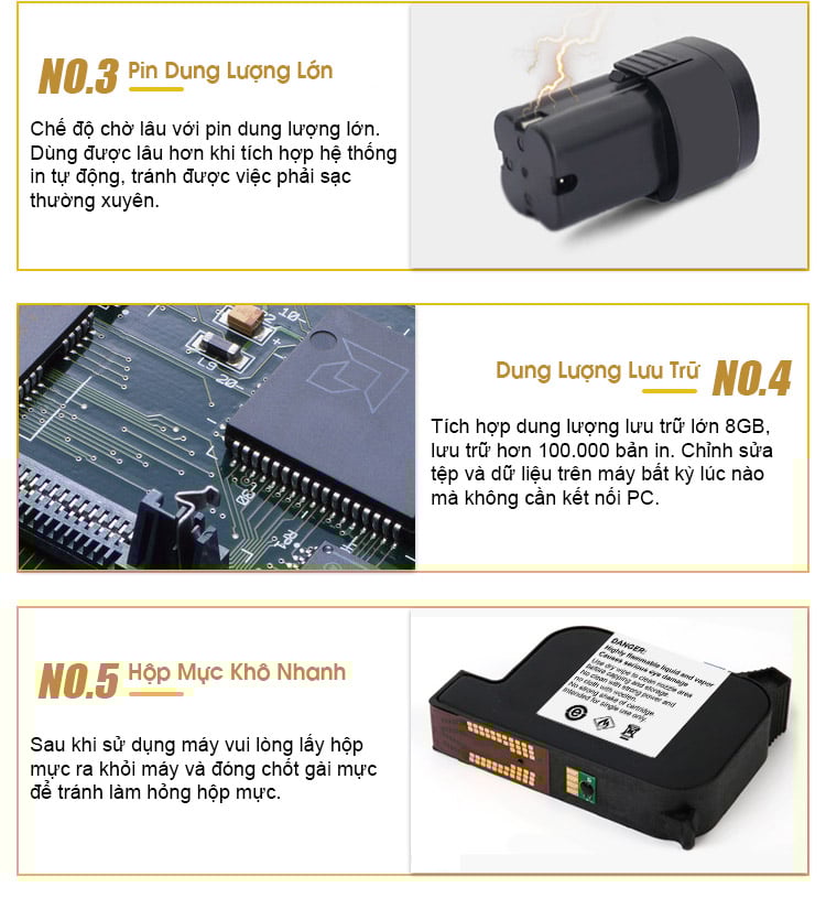 Máy in date cầm tay FG 26 tiếng việt