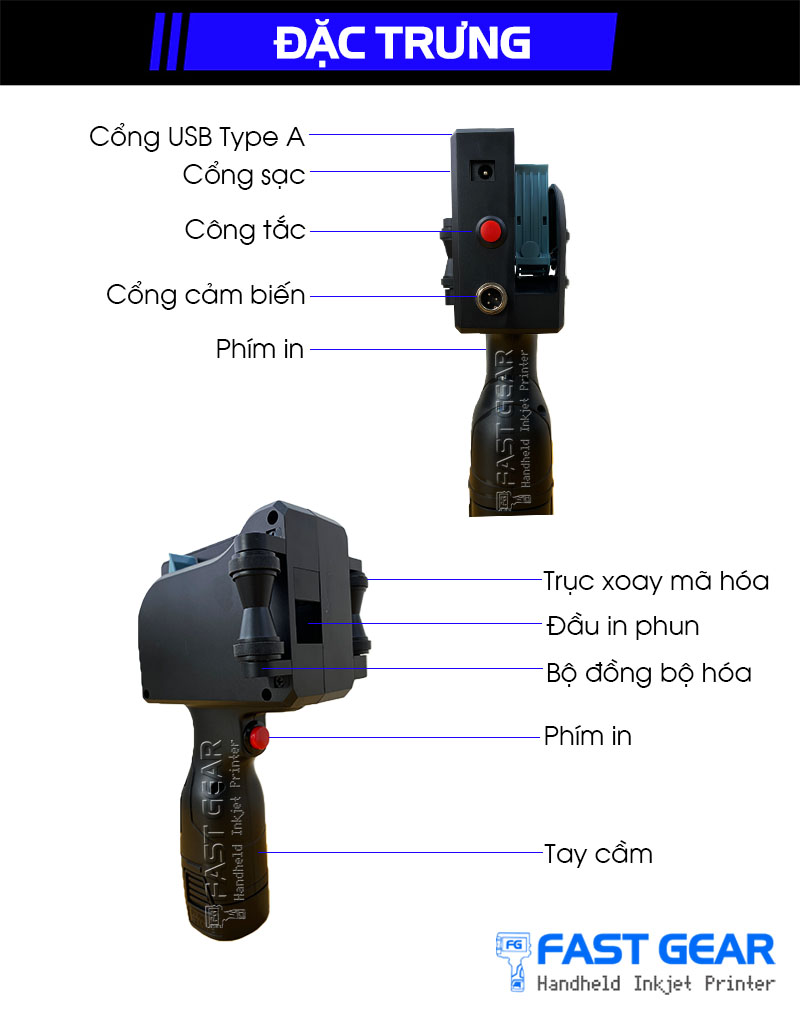 máy in date cầm tay fg 26i