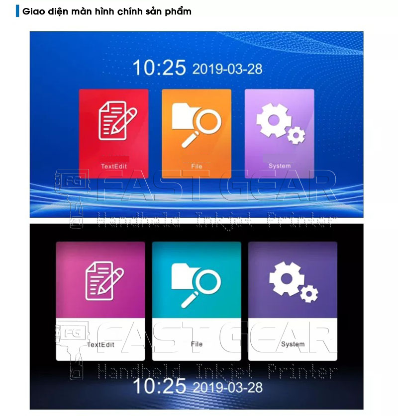 máy in hạn sử dụng fg 32