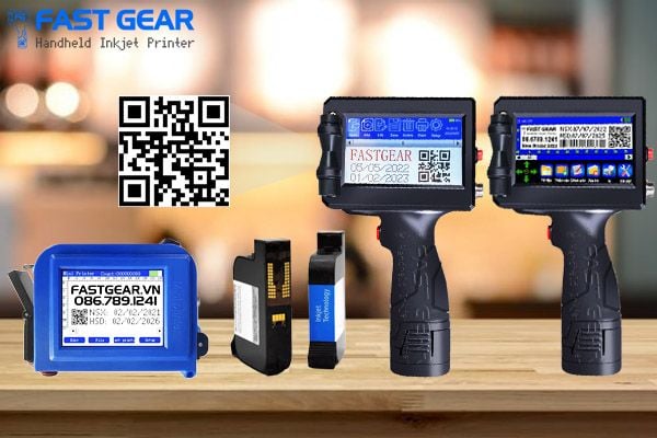 máy in mã qr cầm tay