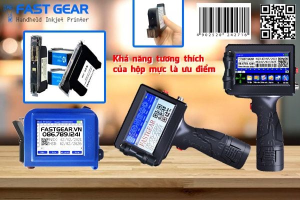 máy in mã qr cầm tay