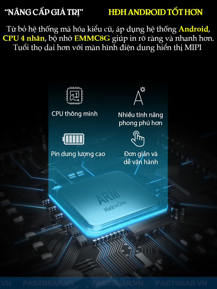 máy in phun date cầm tay giao diện tiếng việt in ngày sản xuất, hạn sử dụng, in date
