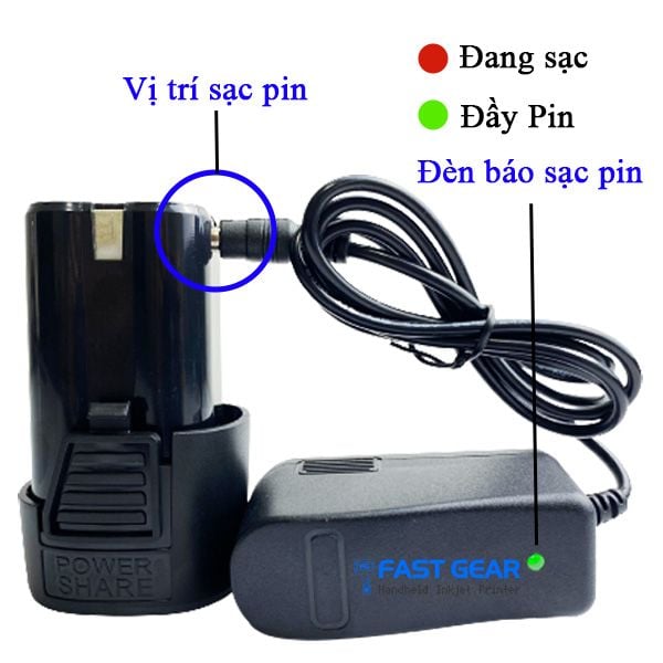 sạc máy in date cầm tay