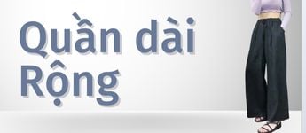 Quần dài ống Rộng