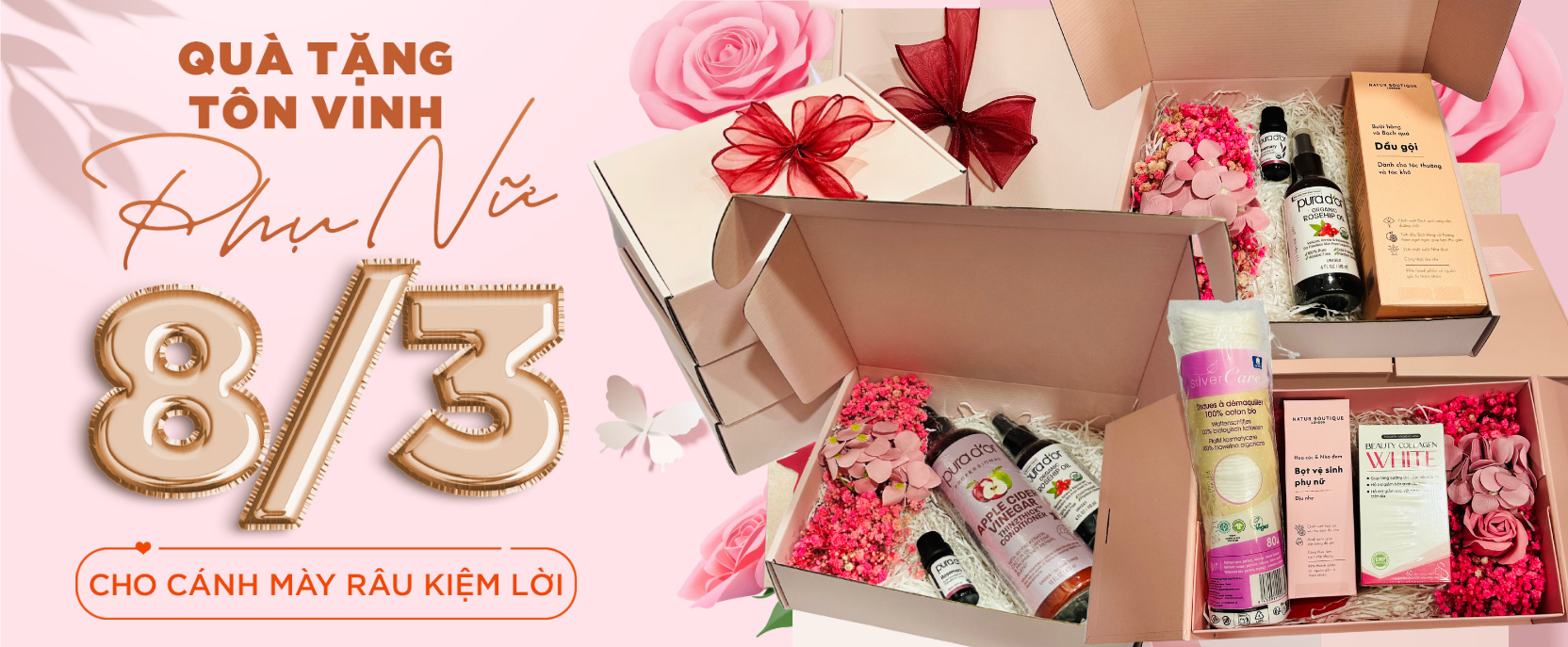 QUÀ TẶNG NÀNG 8/3 – CHẠM ĐẾN TRÁI TIM PHÁI ĐẸP