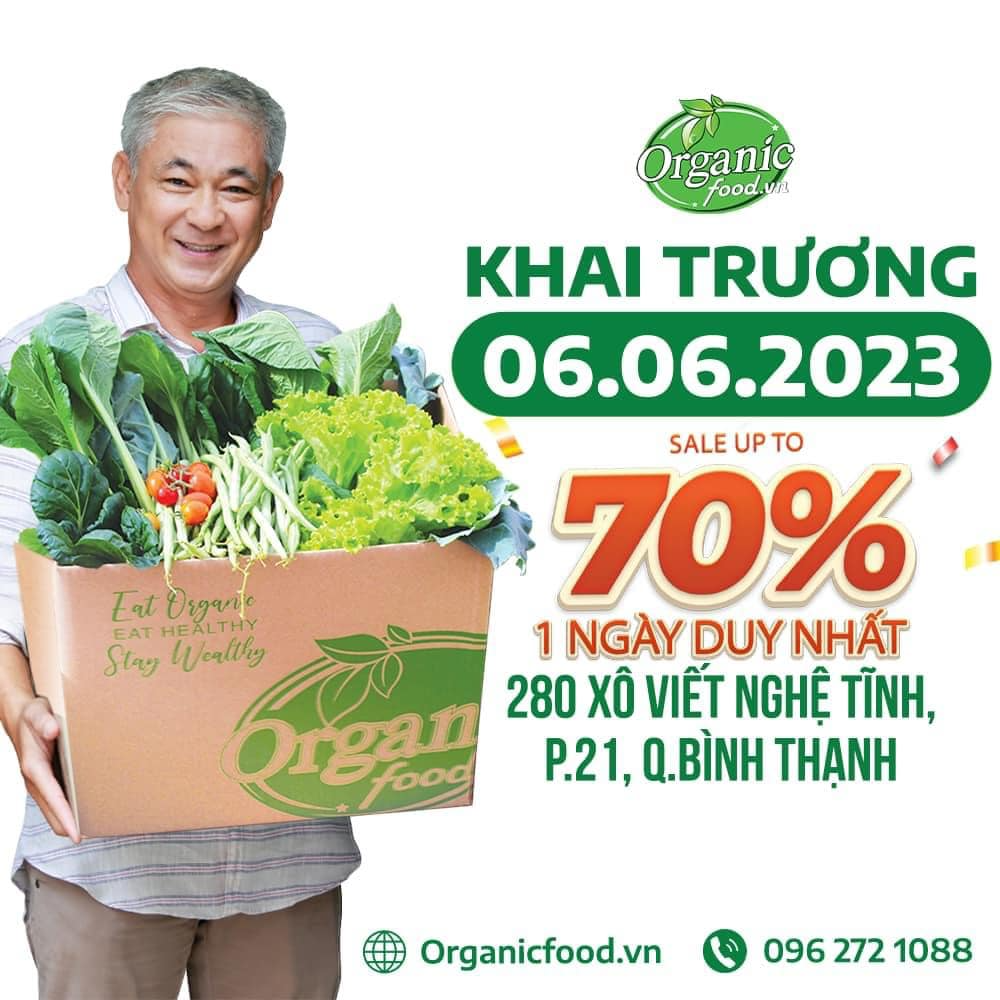 Cơ hội nhượng quyền kinh doanh cùng ORGANICFOODVN  Cửa hàng thực phẩm hữu  cơ Organicfoodvn