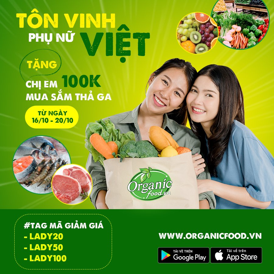 Organicfood.vn Chào Đón Halloween Bằng Cơn Mưa #Mã_giảm_giá
