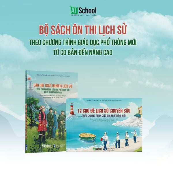 Bộ sách ôn thi tốt nghiệp THPT môn Lịch sử cho 2k7 theo chương trình mới