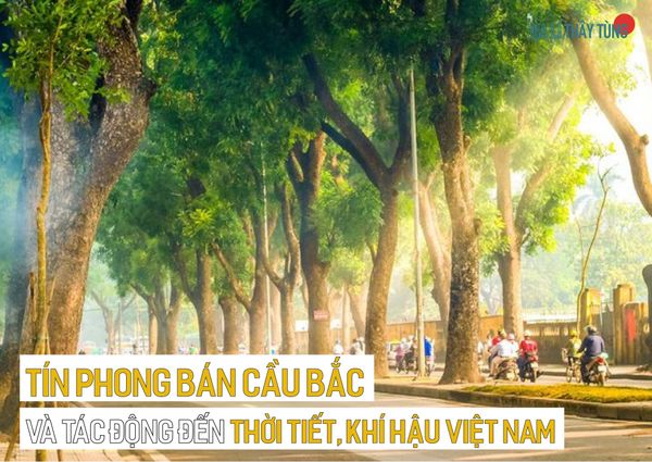 Tín phong bán cầu Bắc và tác động đến thời tiết, khí hậu Việt Nam