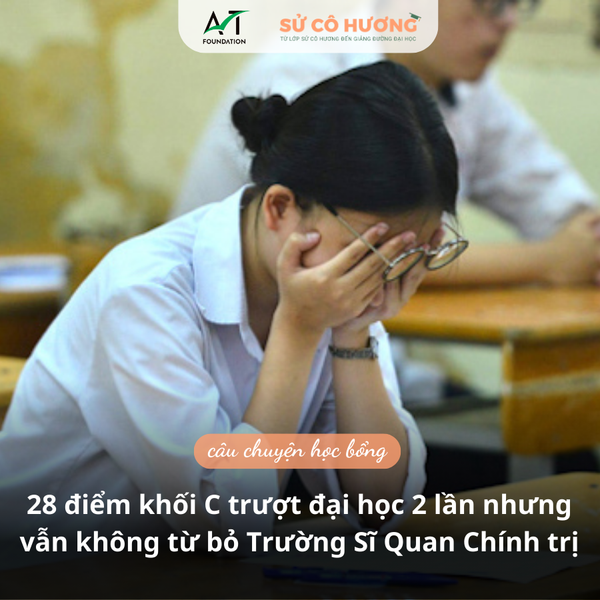 28 điểm khối C trượt đại học 2 lần nhưng vẫn không từ bỏ Trường Sĩ quan Chính trị