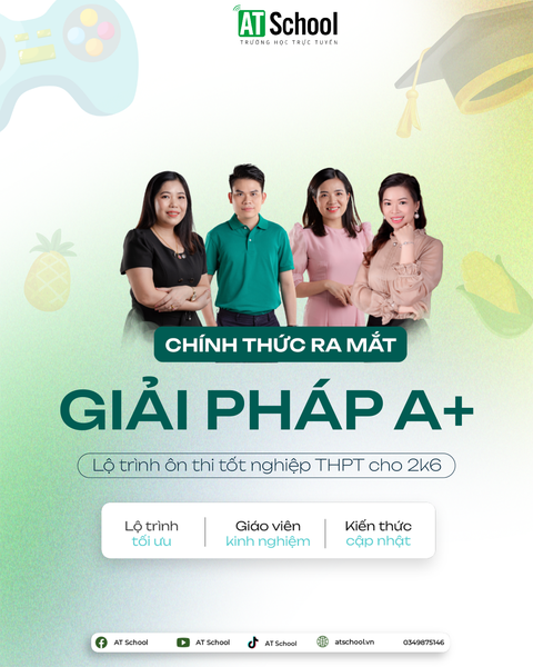 LỘ TRÌNH - GIẢI PHÁP A+ ĐỘC QUYỀN MÙA THI 2024