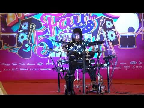 Thần Đồng Trống Trọng Nhân Tại Việt Thương Music Fair 2018